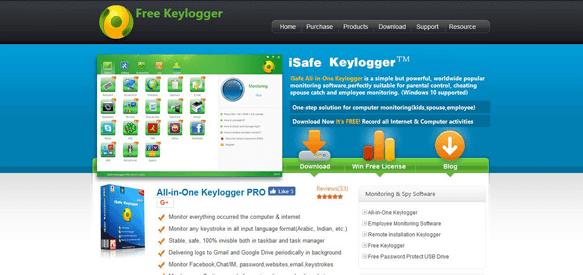 iSage Free Keylogger