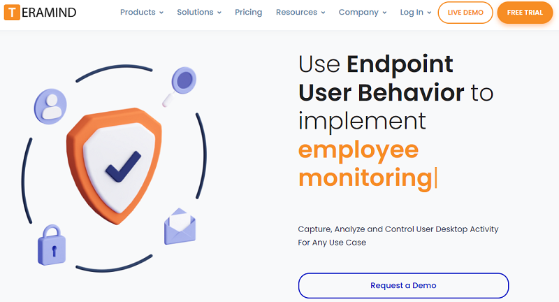 Teramind Monitoring for Employee