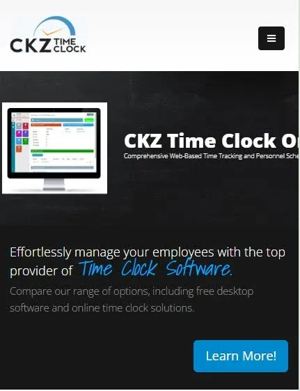 
CKZ Time Clock Software.