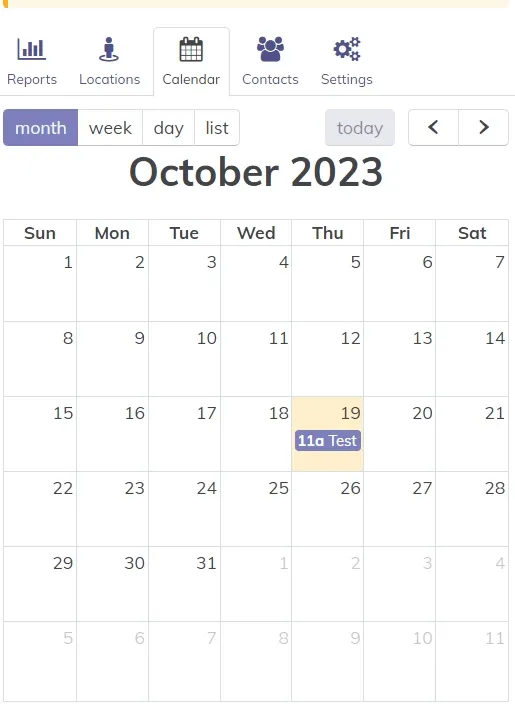 
                Hoverwatch calendar tracking features.