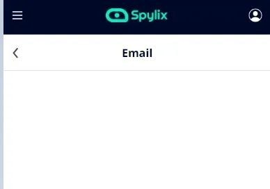 
Spylix によって監視される実際のユーザーの電子メール。
