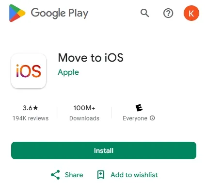 
MOve to iOS.