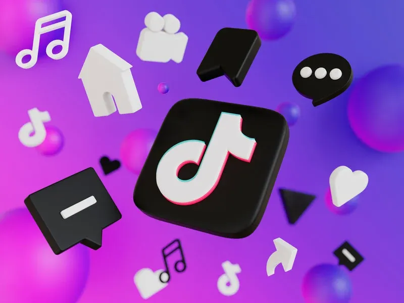 TikTok icon.