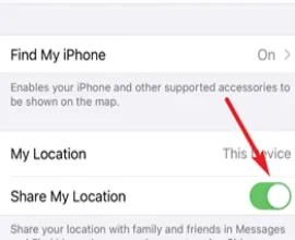 
Open the “Find My” app on your own iPhone.