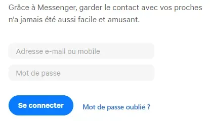 
Se connecter à Messenger sur votre appareil