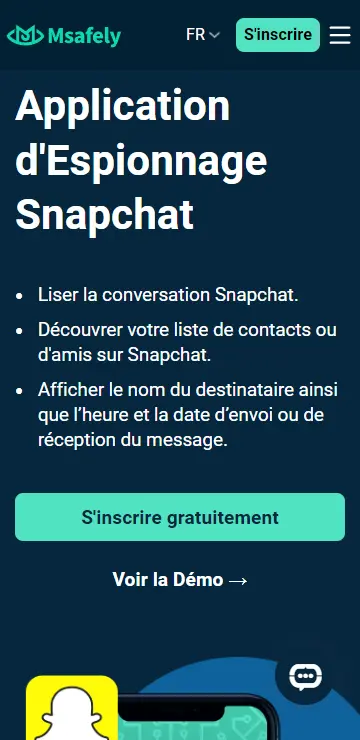 
                Contrôle parental de Snapchat