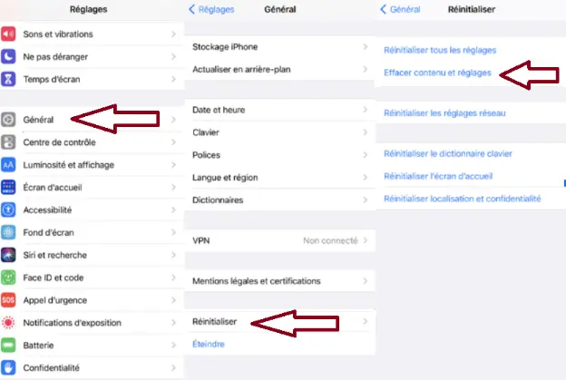 
Recuperer des message supprimés via iCloud