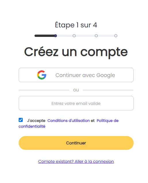 
                Créer un SpyX compte