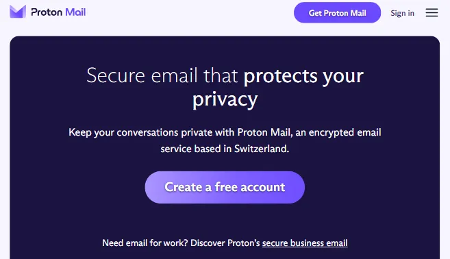 
proton mail