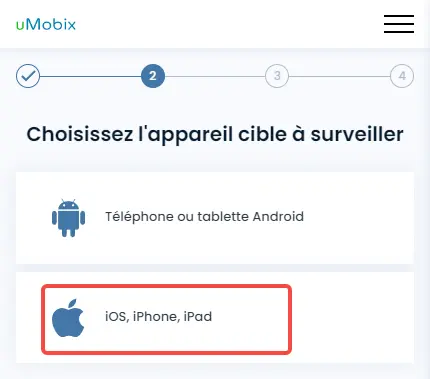 
Choisir iOS