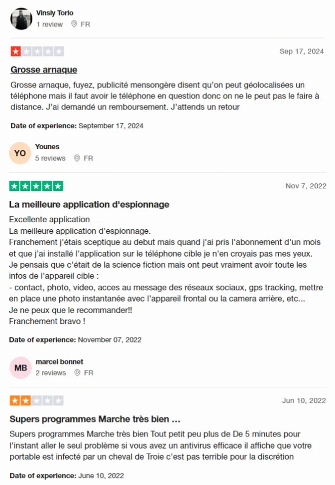 
Les commentaires d'utilisateurs d'uMobix