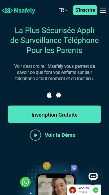 
la solution idéale pour le contrôle parental - Msafely