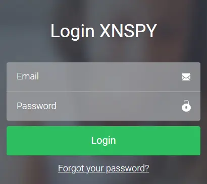 
        Login XNSPY account.