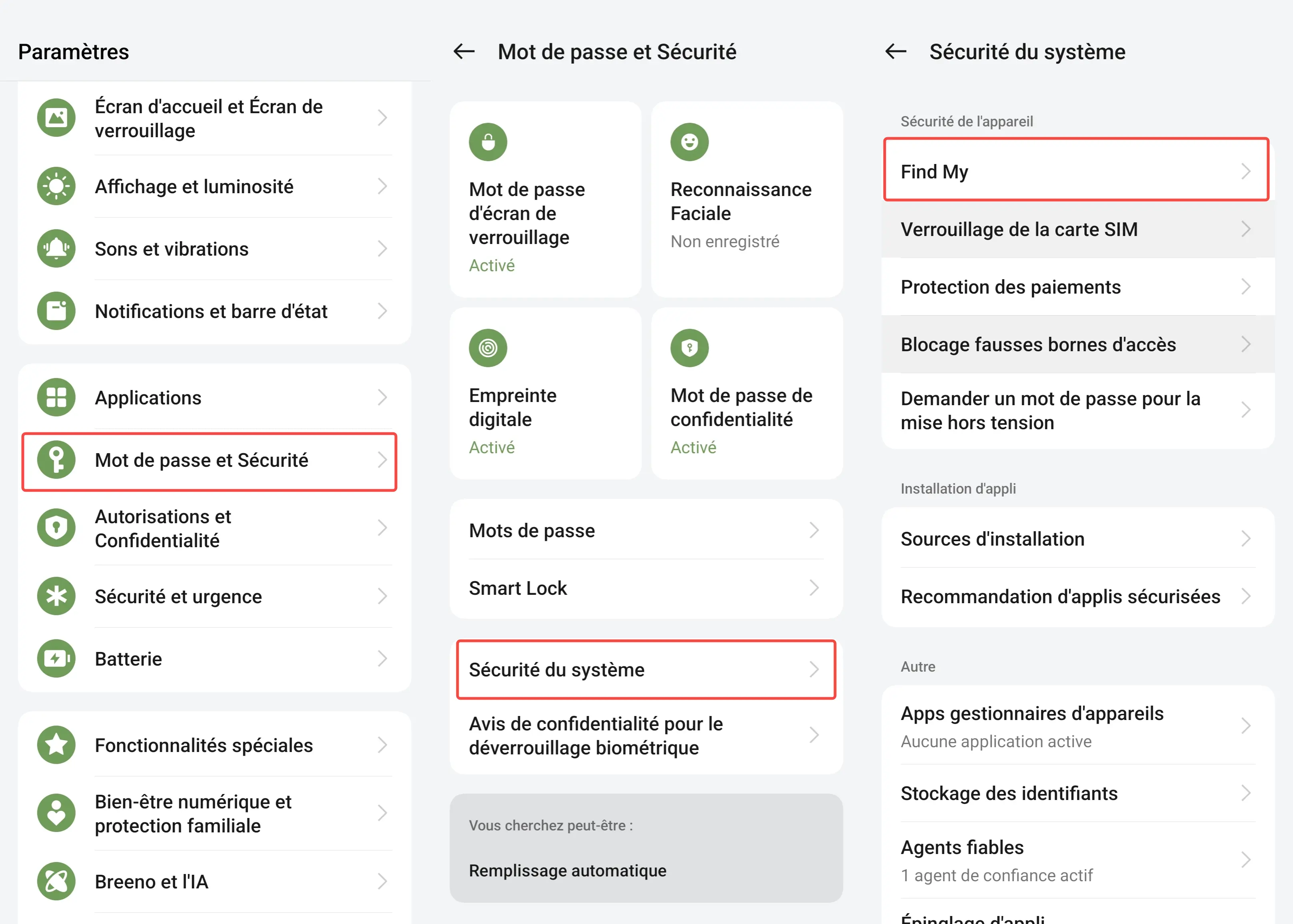 Les étapes pour installer un traceur GPS sur un portable Android