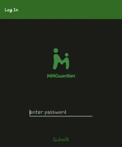 
        Entrez le mot de passe dans l’application MMGuardian.