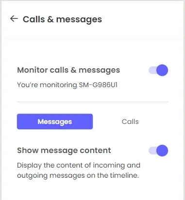 
        Messages of real users tracked by Qustodio.