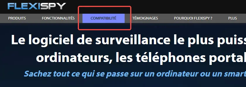 Cliquer la compatibilité