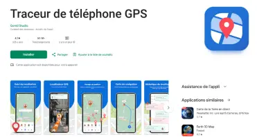 Traceur de téléphone GPS