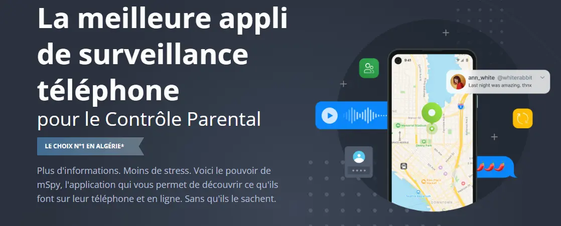 mSpy : Un classique parmi les logiciels espion smartphone