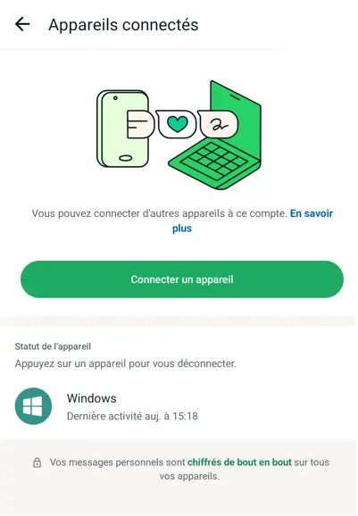 Appareils connectés