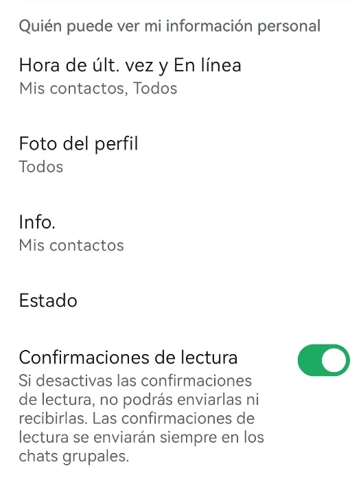 Gestionar en WhatsApp