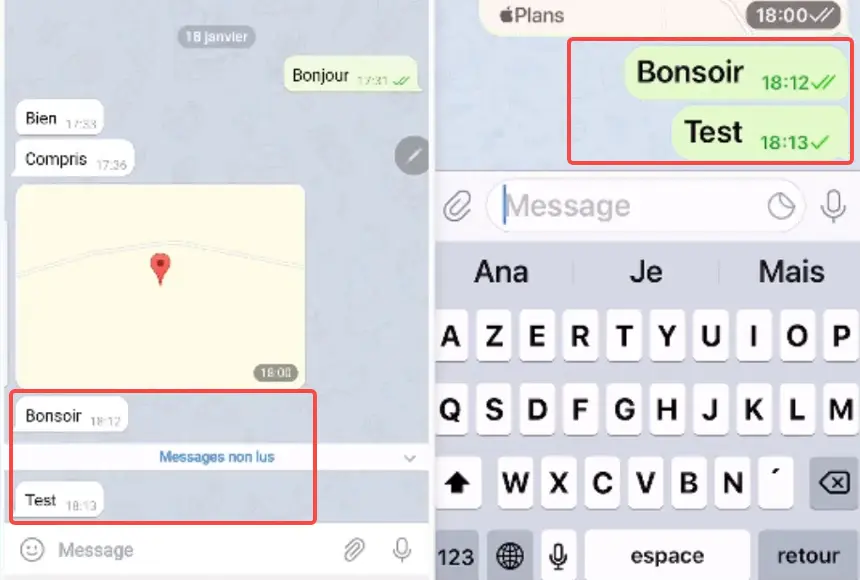 Désactiver les confirmations de lecture sur Telegram