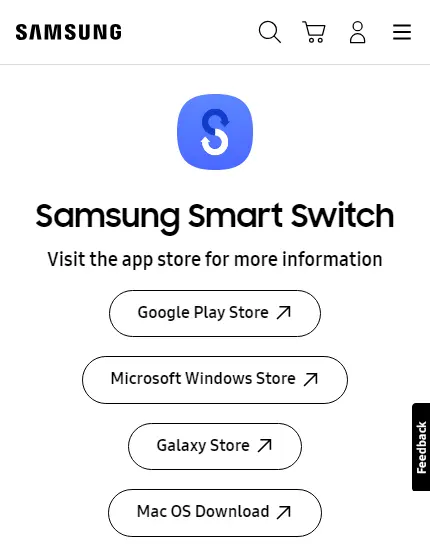 Cloner un téléphone Samsung avec Samsung Smart Switch