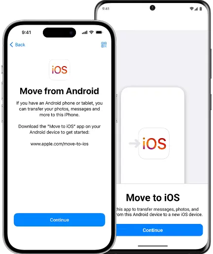 Cloner un Android vers iPhone avec Move to iOS