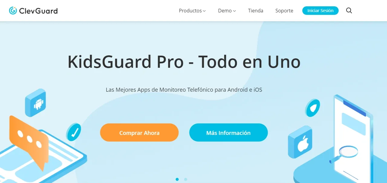 Kidsguardpro pantalla