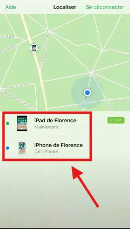 Localiser iPhone