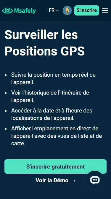 GPS traceur - Msafely