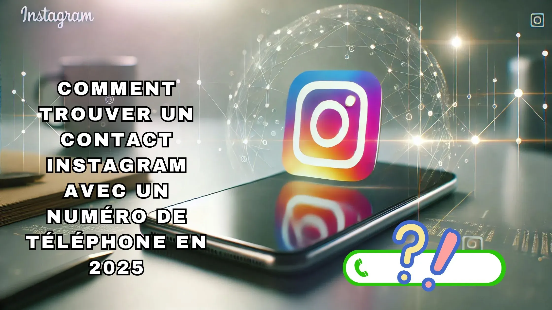 comment trouver un compte Instagram avec un numéro de téléphone