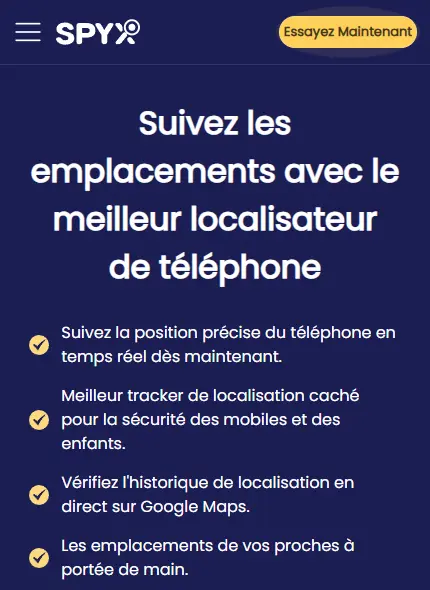 SpyX - logiciel d’espionnage téléphone