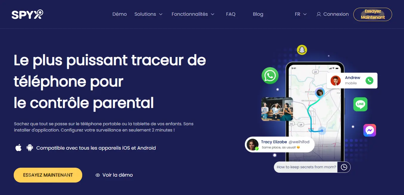 SpyX – Idéal pour la Surveillance des Réseaux Sociaux