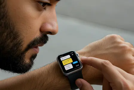 Voir les iMessage via Apple Watch