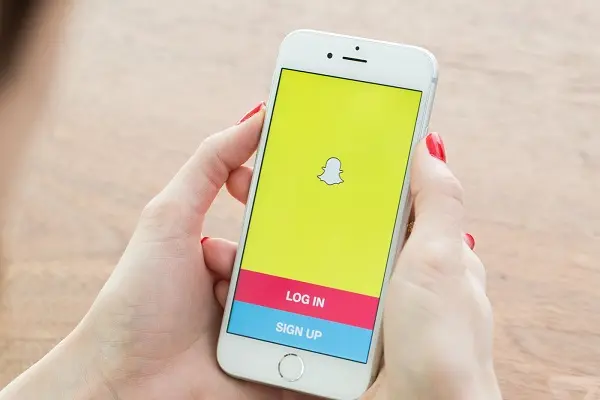 /Snapchat-login-interface