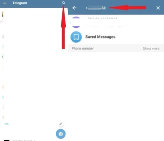 Trouver quelqu'un sur Telegram avec son numéro de téléphone