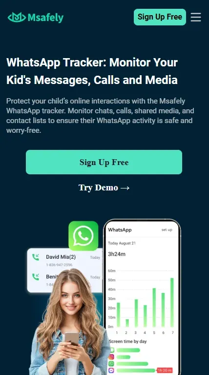 Msafely-WhatsApp-tracker