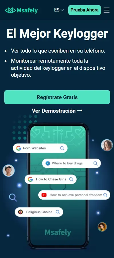 Keylogger de Msafely