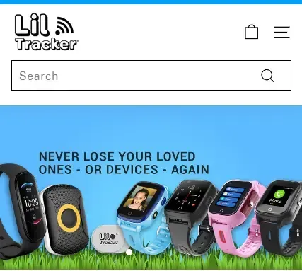 Lil Tracker Kids GPS Watch.