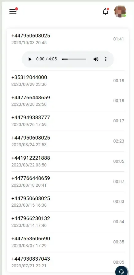 Msafely can check someone's voicemail.