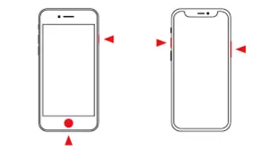 スクリーンショット方法iPhoneの場合 