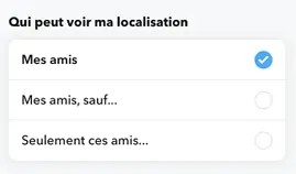 Qui peut voir ma localisation Snapchat