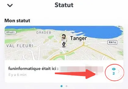 Snapchat statut