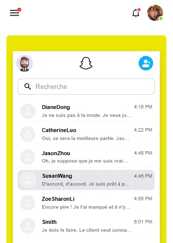 Accédez à l’historique des conversations Snapchat via le tableau de bord Msafely