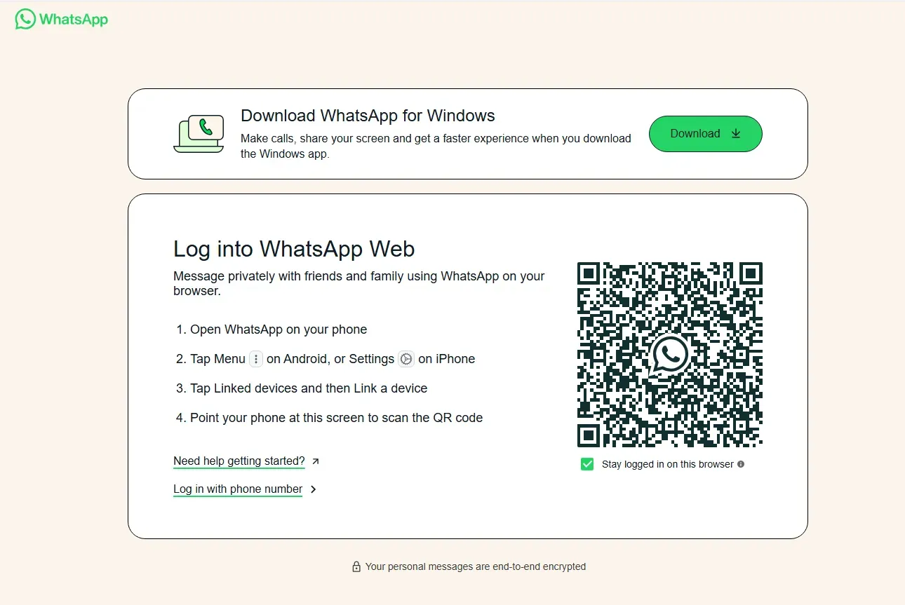 WhatsApp Web