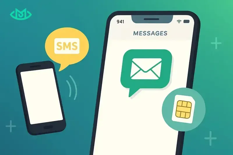Comment recevoir les SMS d'un autre numéro de téléphone