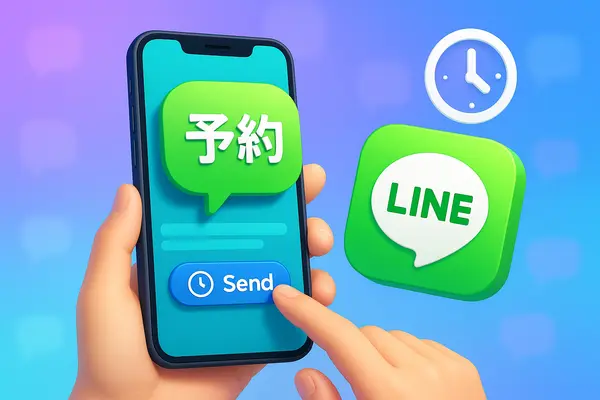 【2025年最新】LINEの予約送信機能|Android・iPhoneでも簡単に利用できる4つの方法