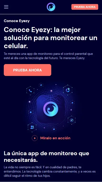 Página de Eyezy