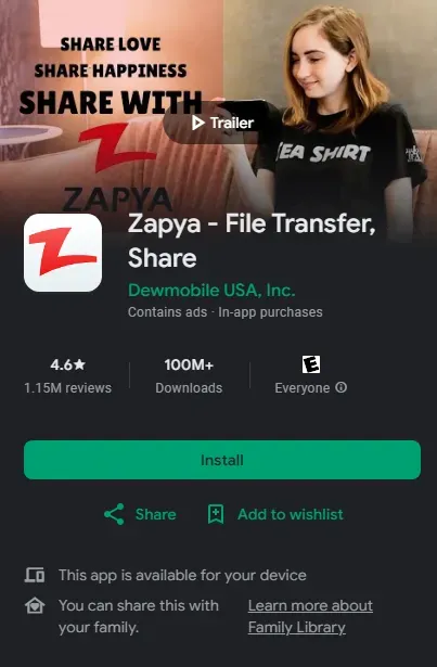 Zapya
